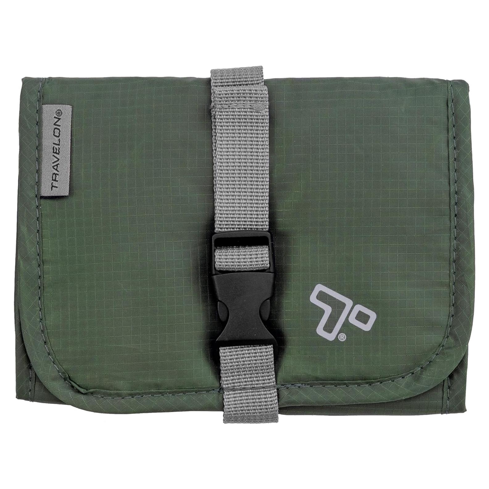 Organizador de Accesorios Tech Travelon Verde Compacto