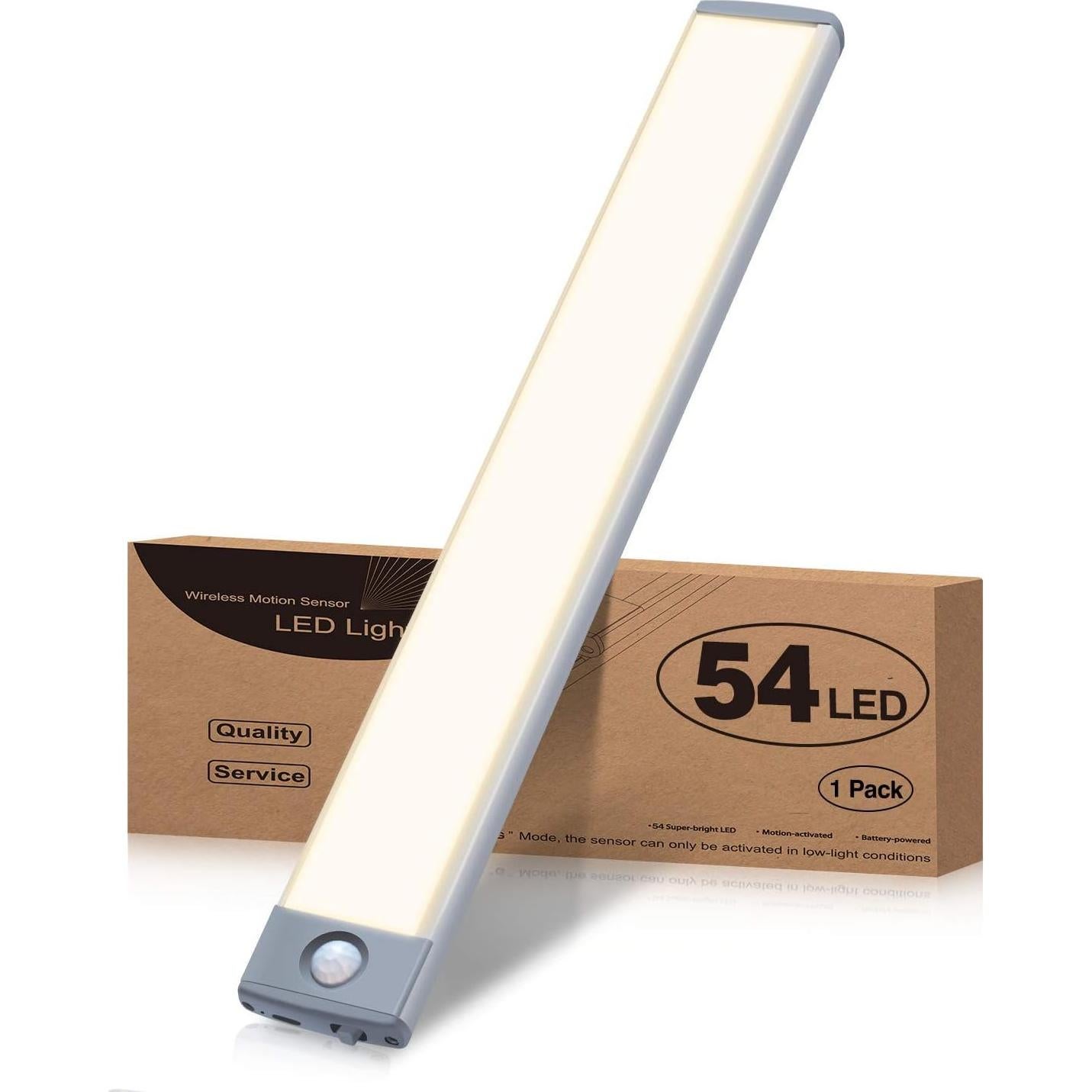 Luz de Armario PRIORARE 54 LED con Sensor de Movimiento