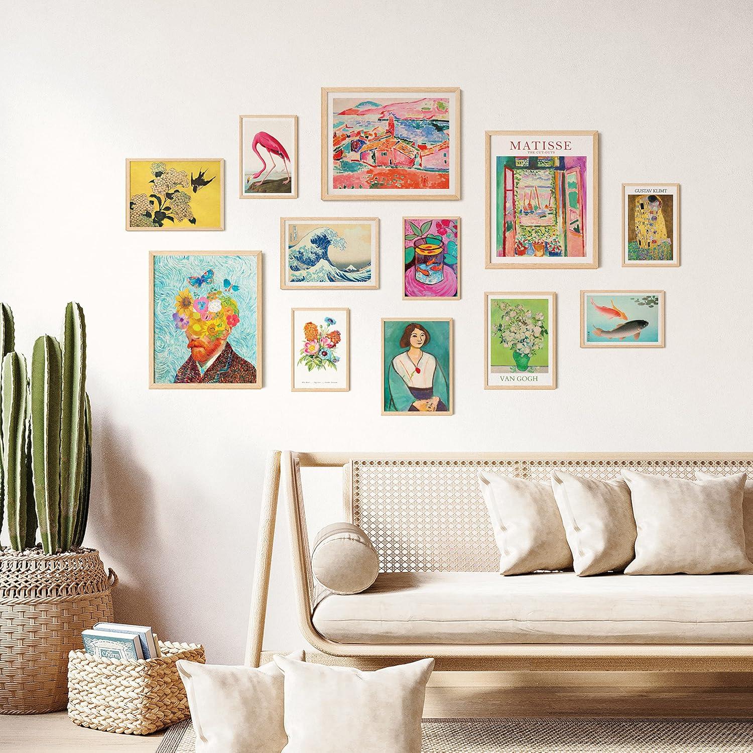 Pósters de Arte Ecléctico 97 Decor - Impresiones para Pared 10 Piezas