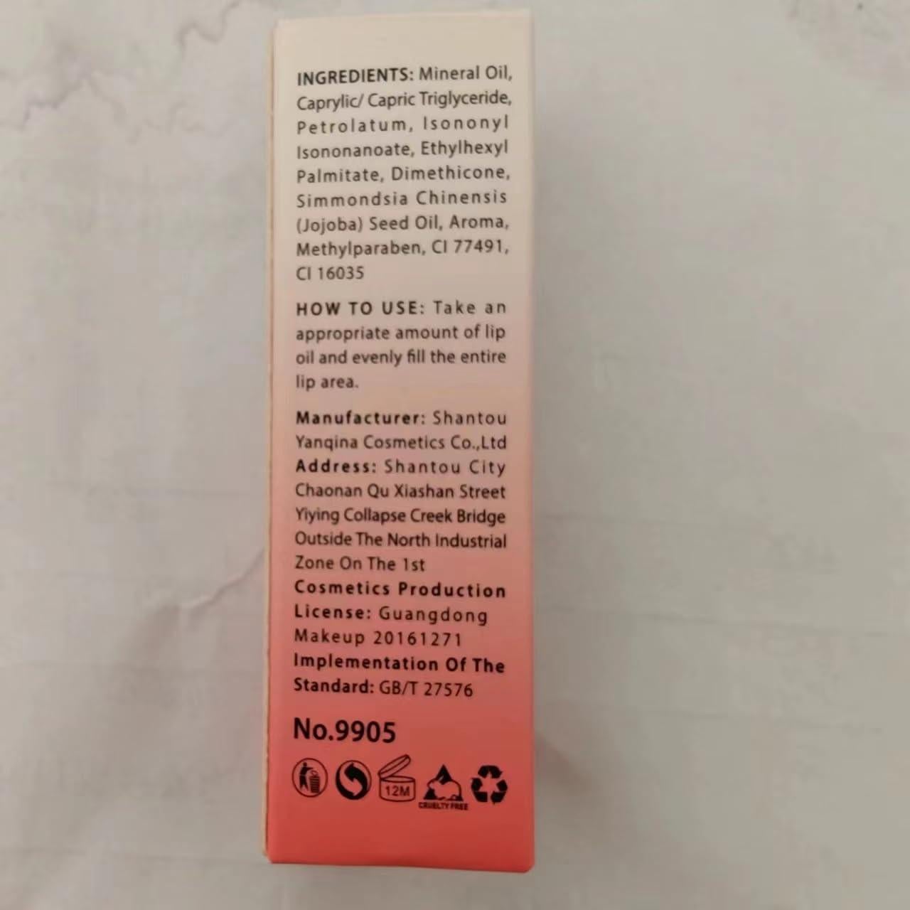 Aceite Brillante Hidratante para Labios Loske - Cereza 32g