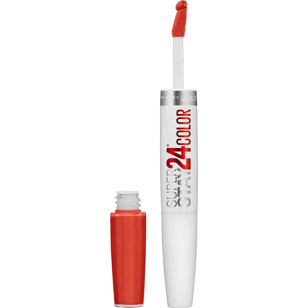 Labial Maybelline Superstay 24 Naranja Sin Parar 1 cuenta
