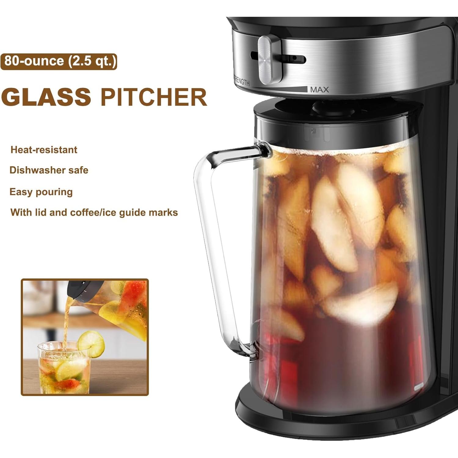 LITIFO Máquina de Té y Café Helado 2.5L Automática