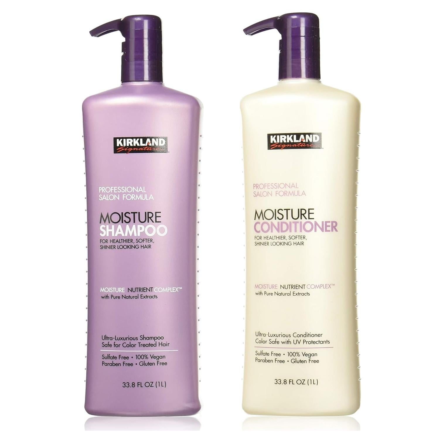 Champú y Acondicionador Salon 1 L para Cabello Tratado