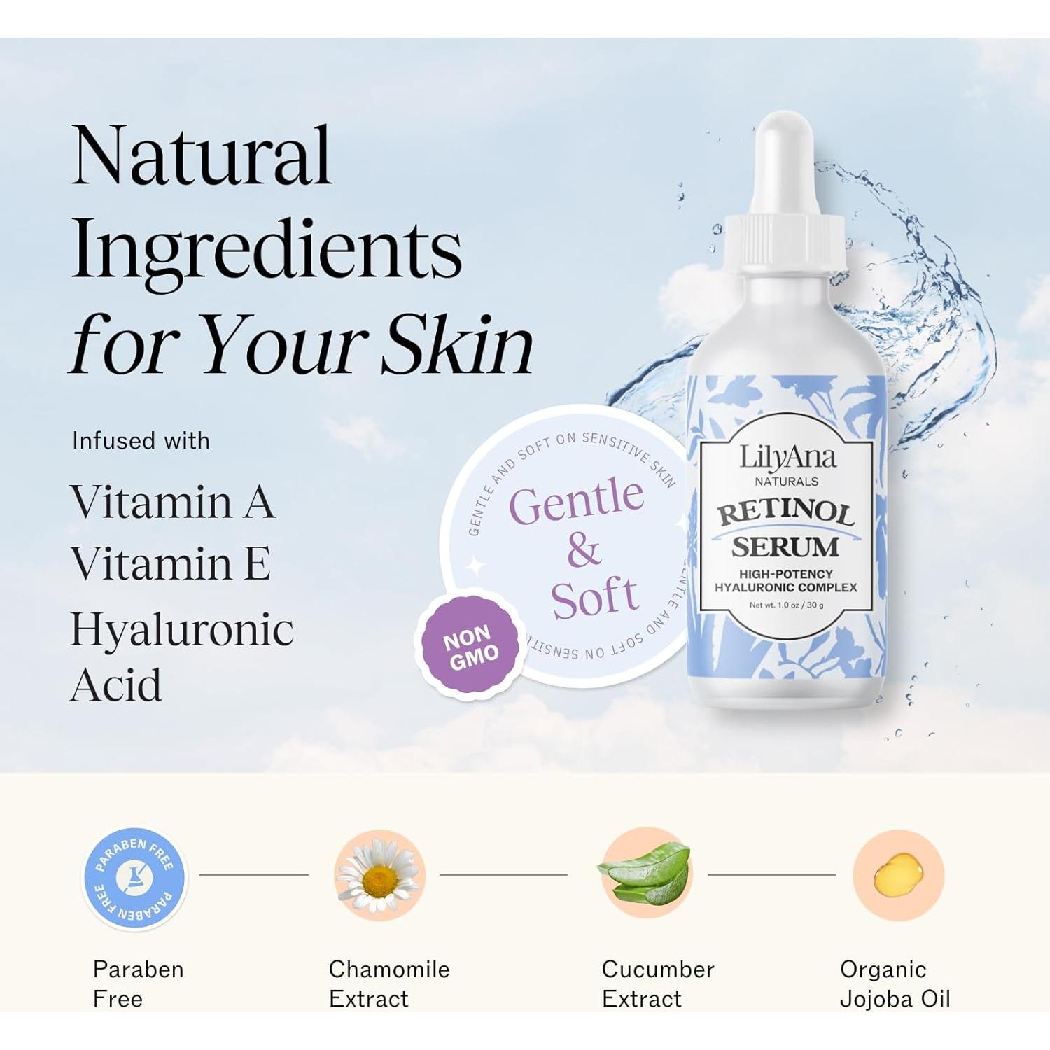 Suero Facial Antienvejecimiento LilyAna Naturals 28.35 g