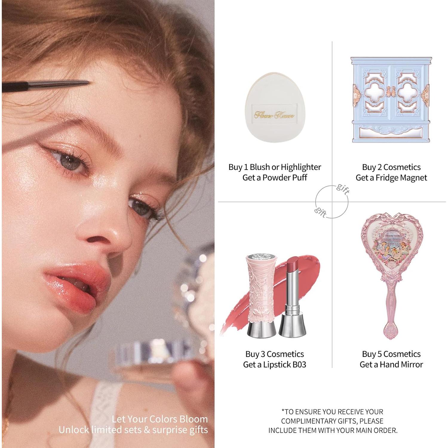 Brillo Labial Hidratante Flower Knows G01 Macarón Fresa 3.54 ml