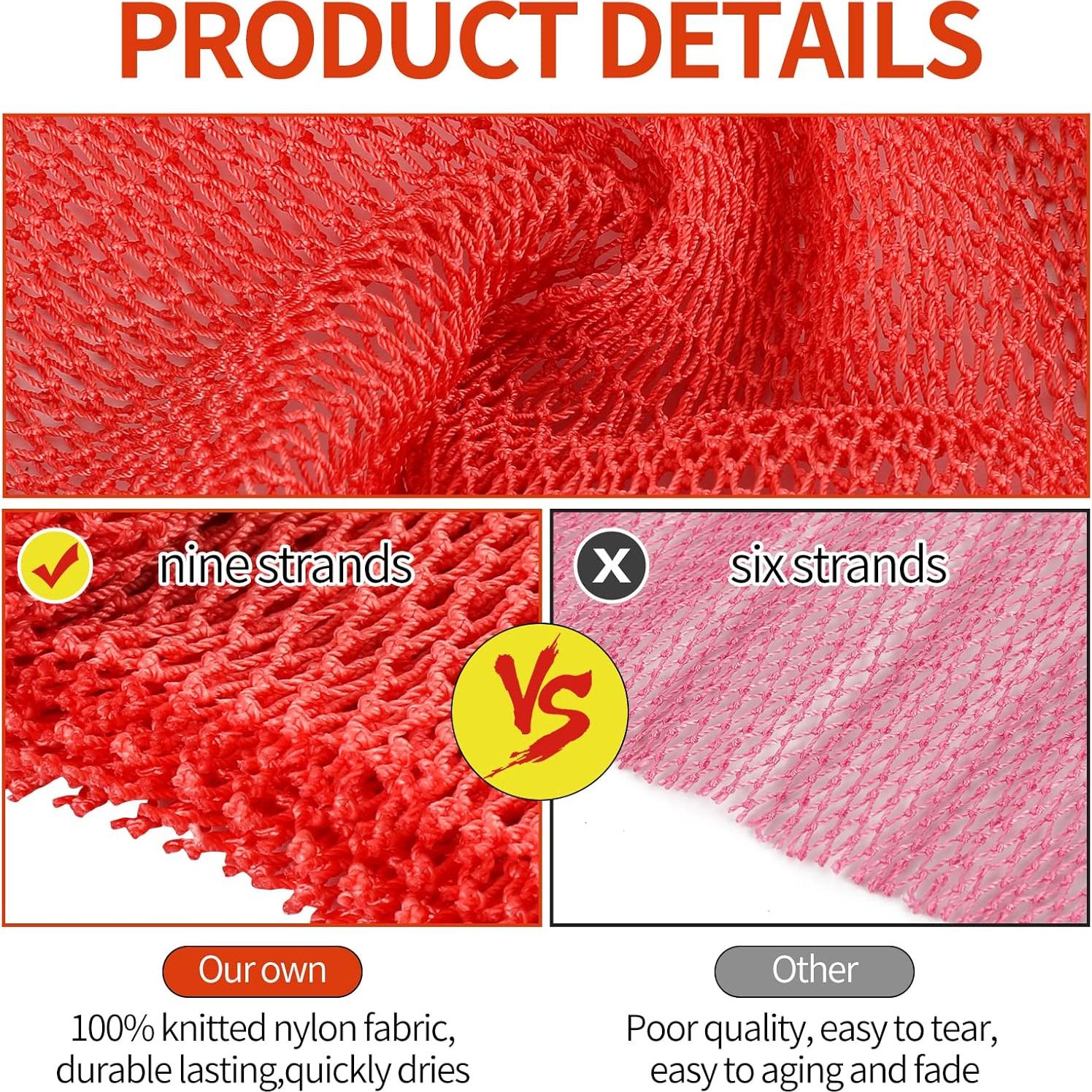 Esponja de Red Africana Meledor para Exfoliación 2 Piezas 40x70cm