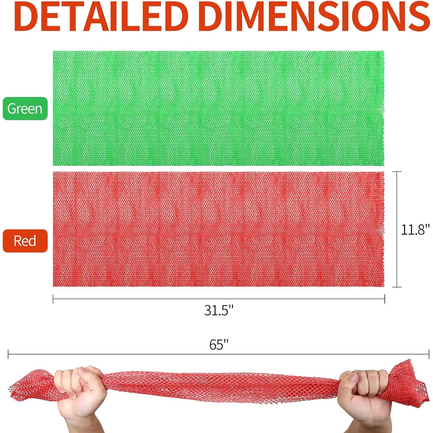 Esponja de Red Africana Meledor para Exfoliación 2 Piezas 40x70cm