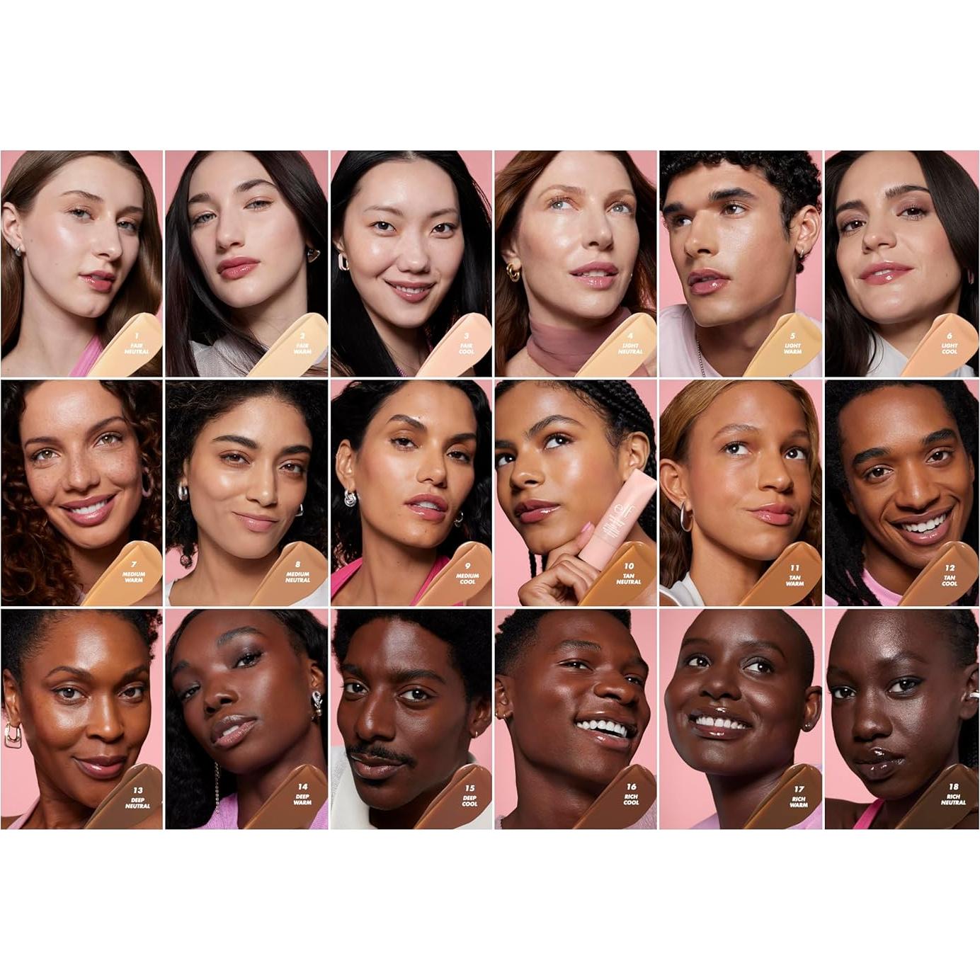 Tinte Hidratante para Piel e.l.f. Halo Glow SPF 50 60g