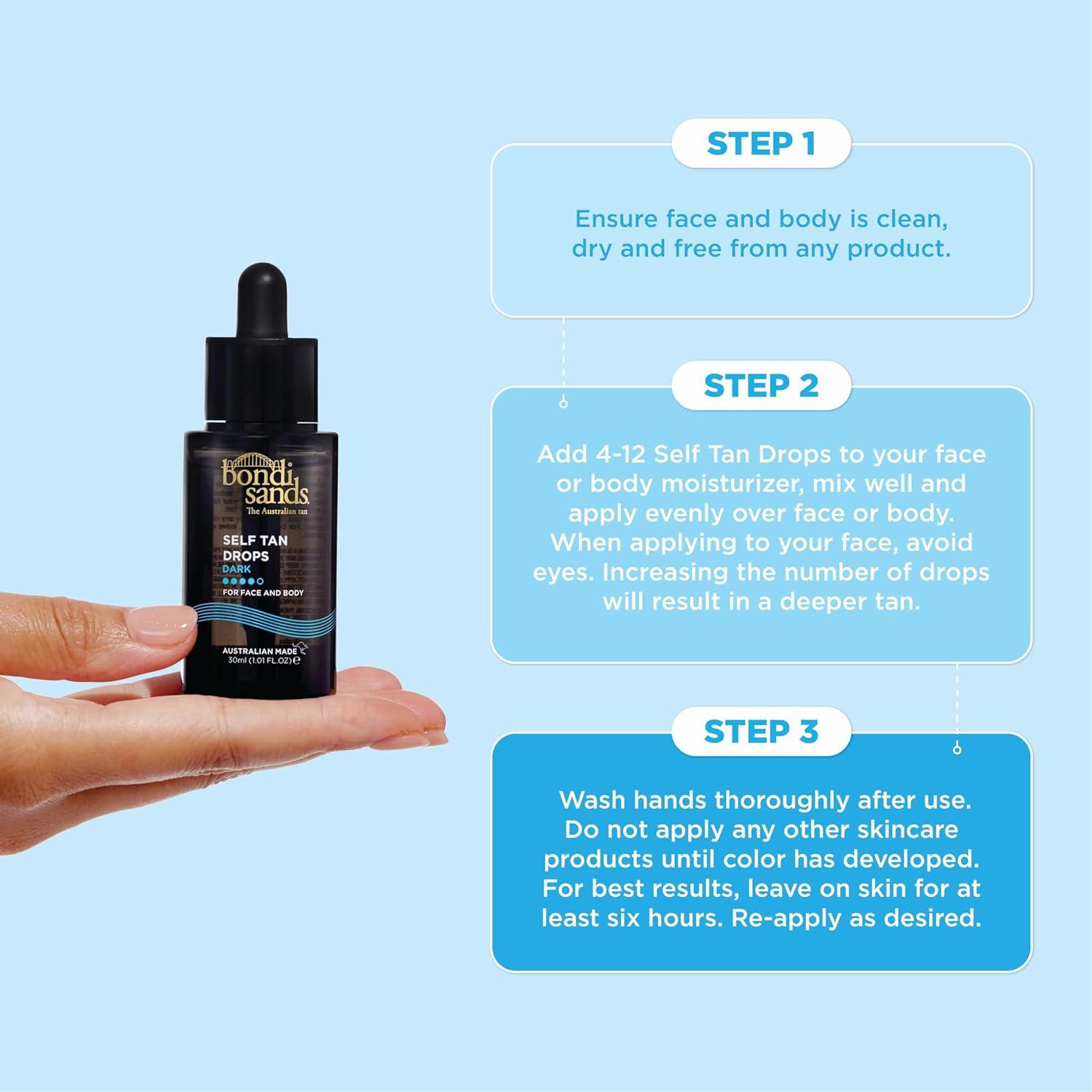 Gotas de Bronceado Hidratantes Bondi Sands 30 mL - Oscuro