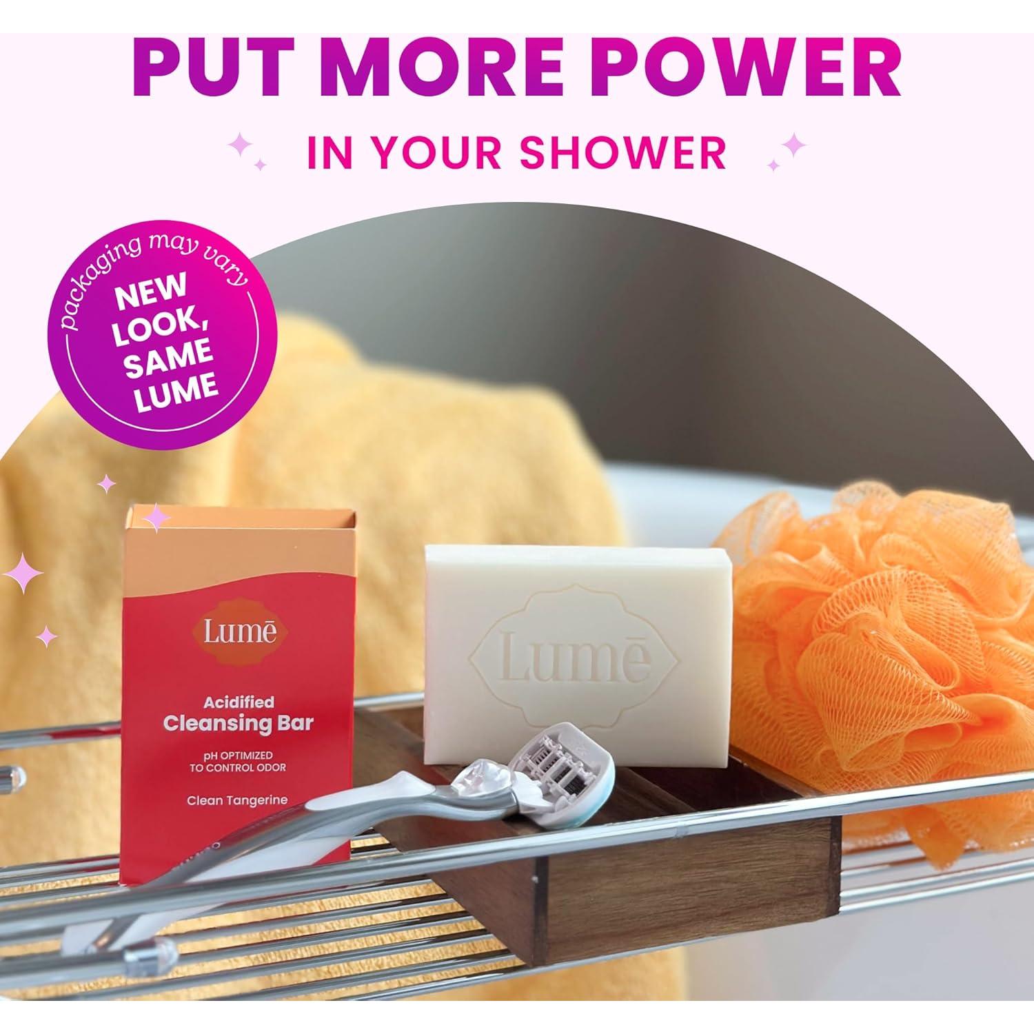 Barra de Limpieza Corporal Lume - Control de Olores 24h - 150g