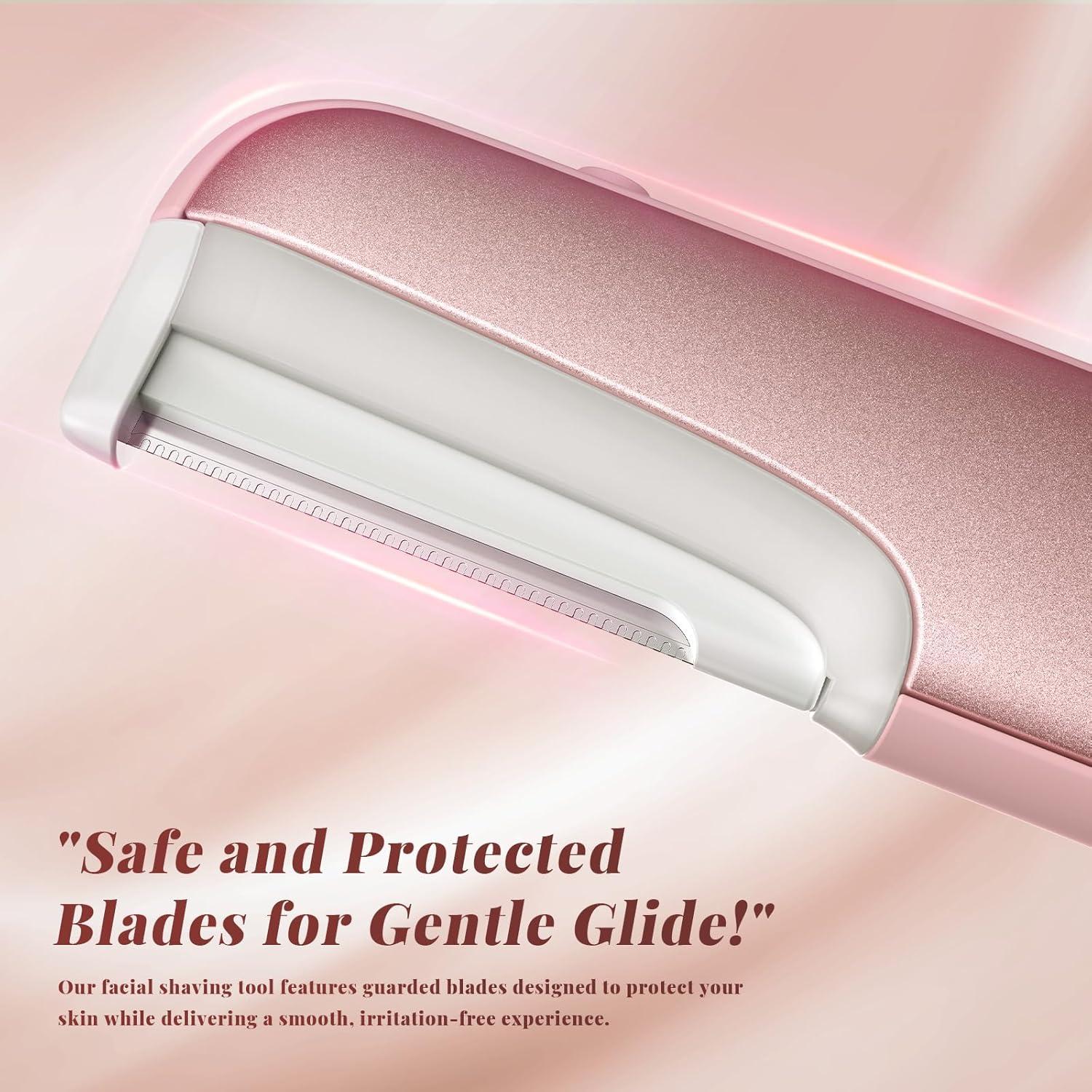 Herramienta de Dermaplaning Galtxen Rosa - Exfoliación Facial