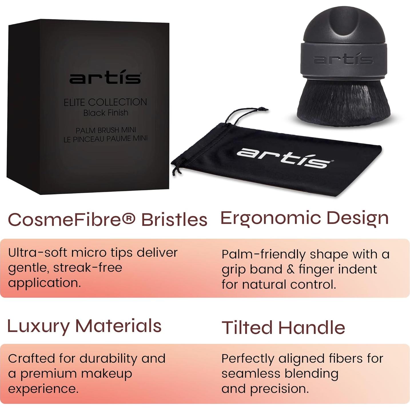 Brocha de Maquillaje Artis Elite Palm Sintética 1 Cuenta