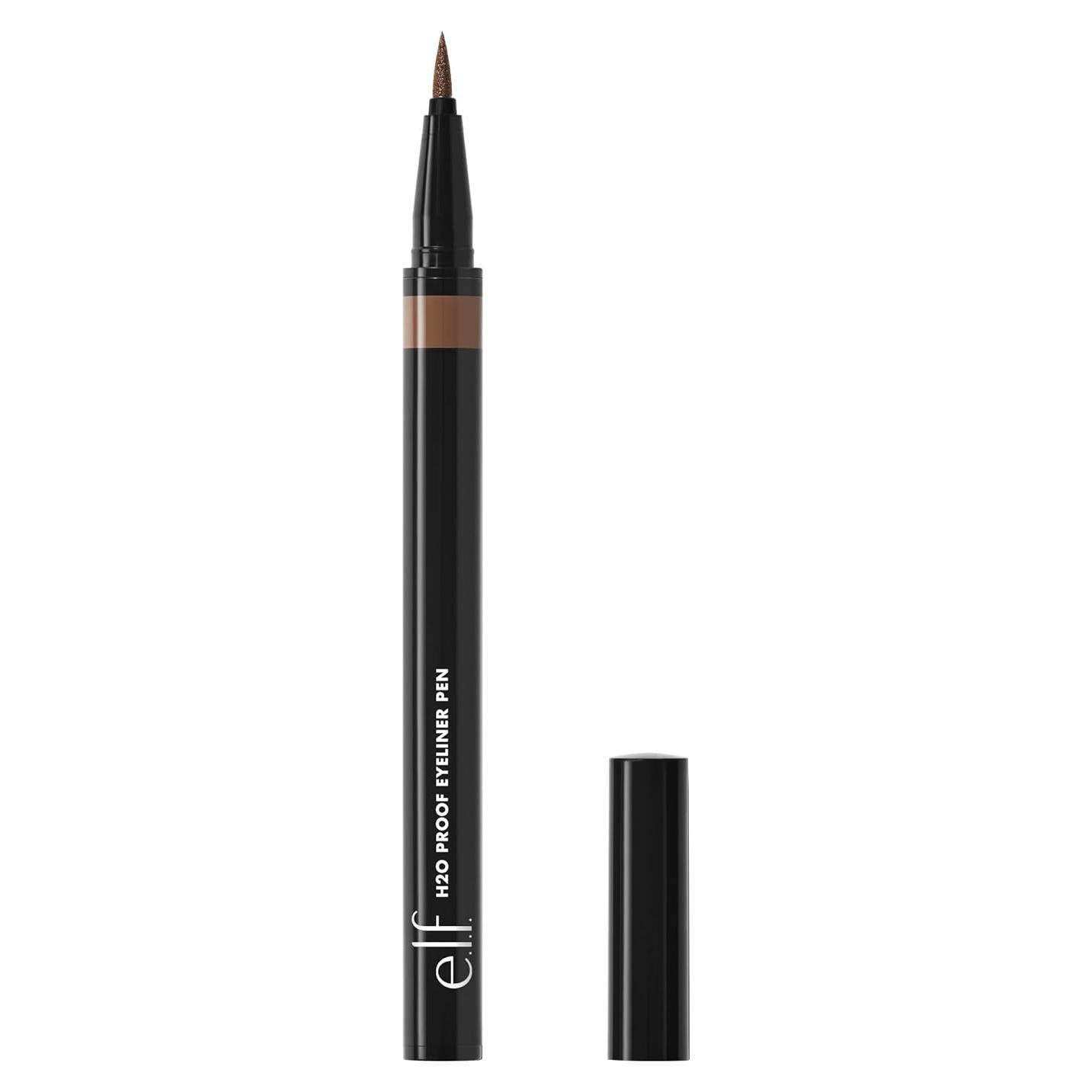 Delineador Líquido Impermeable e.l.f. H2O Proof Marrón Profundo