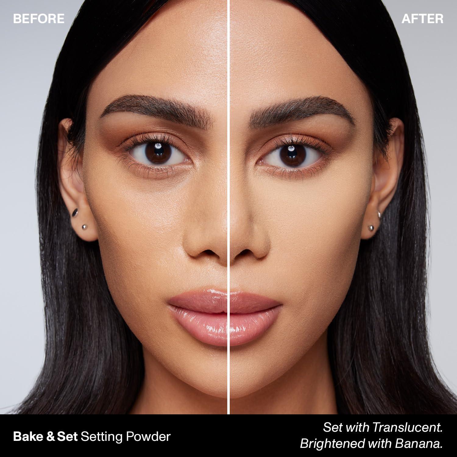 Polvo Fijador Morphe Bake & Set 8.8g - Acabado Natural Banana