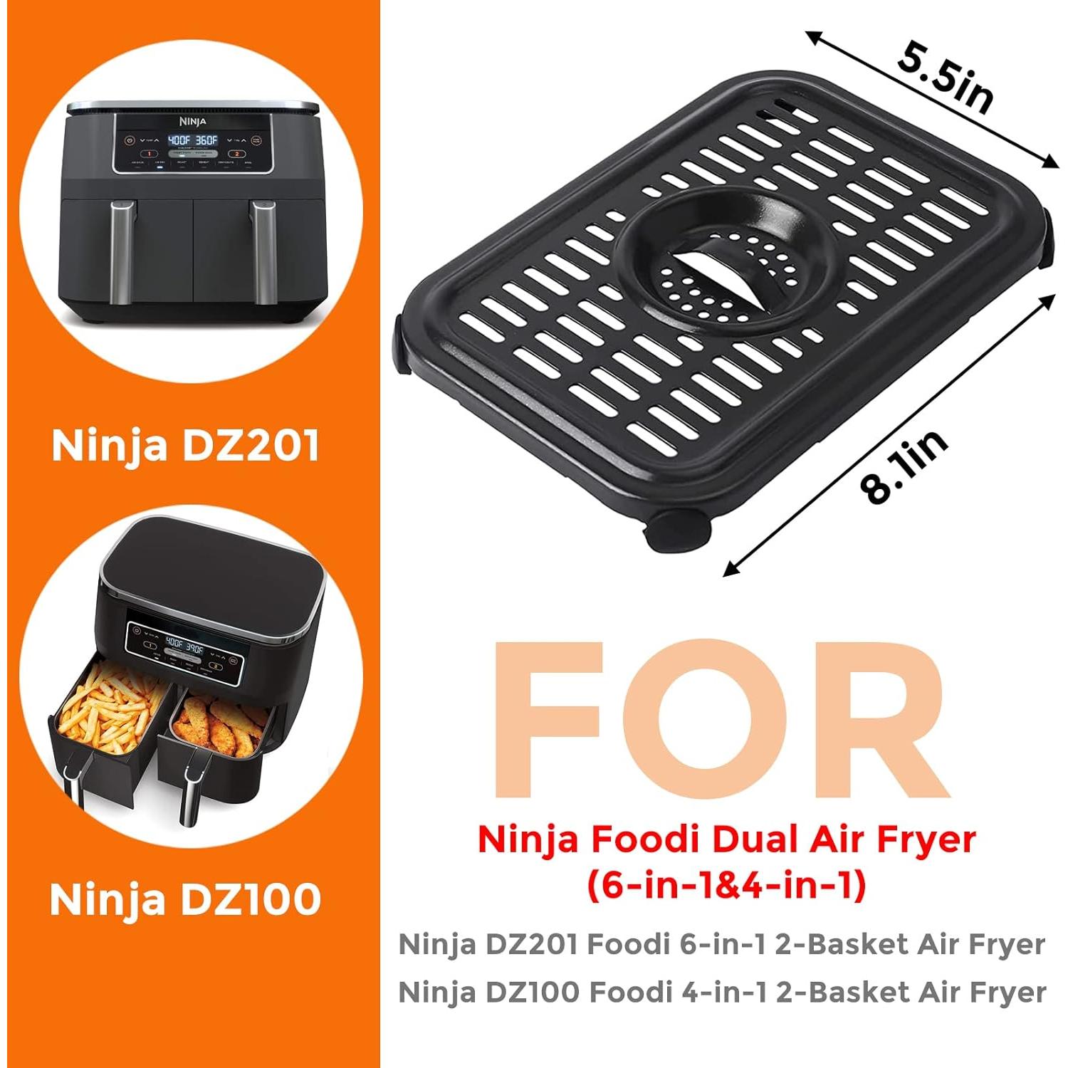 Accesorios de Freidora de Aire Ninja Foodi 2 PCS - Plato Crisper