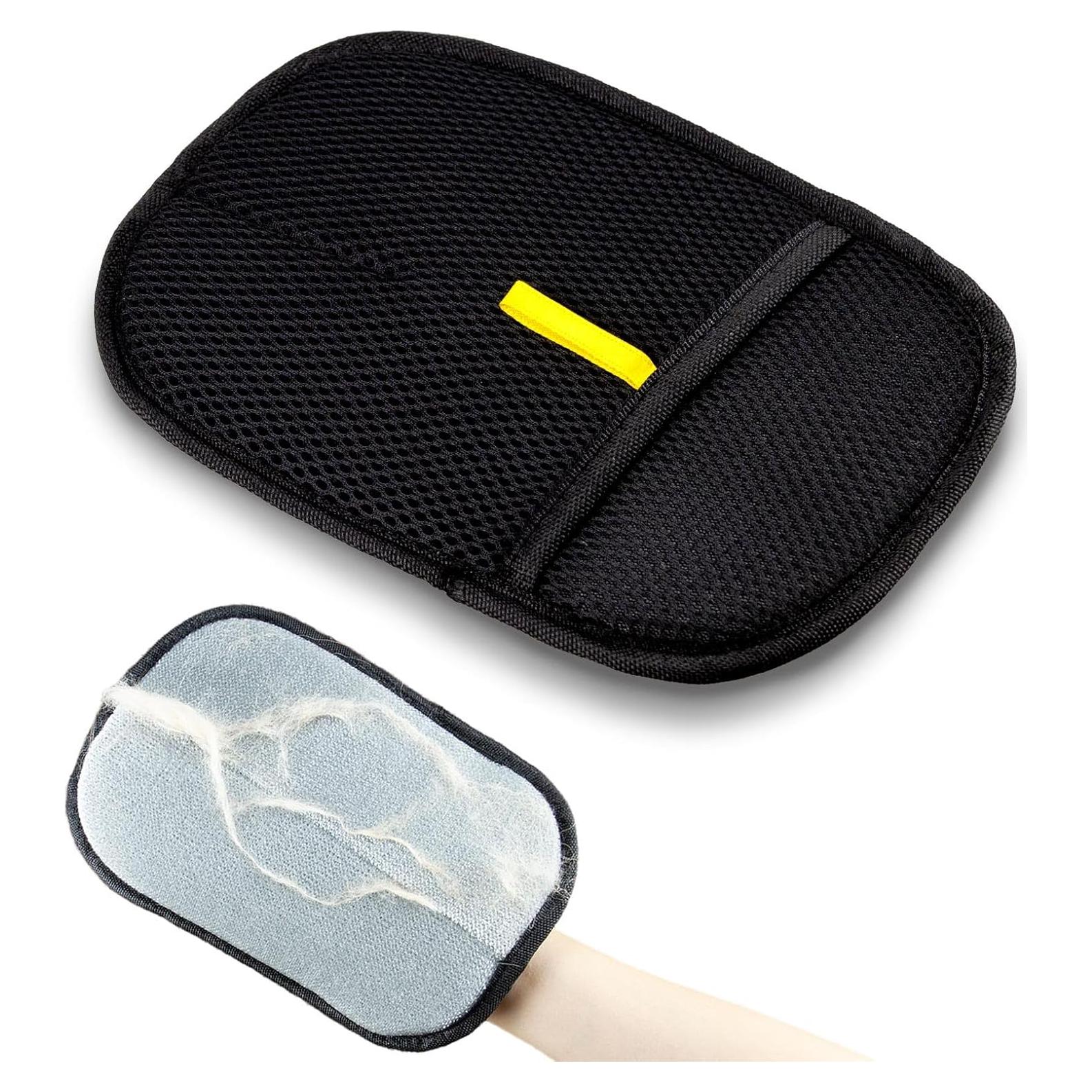 Guante Electroestático para Eliminar Pelo de Mascotas POUPUA - Negro