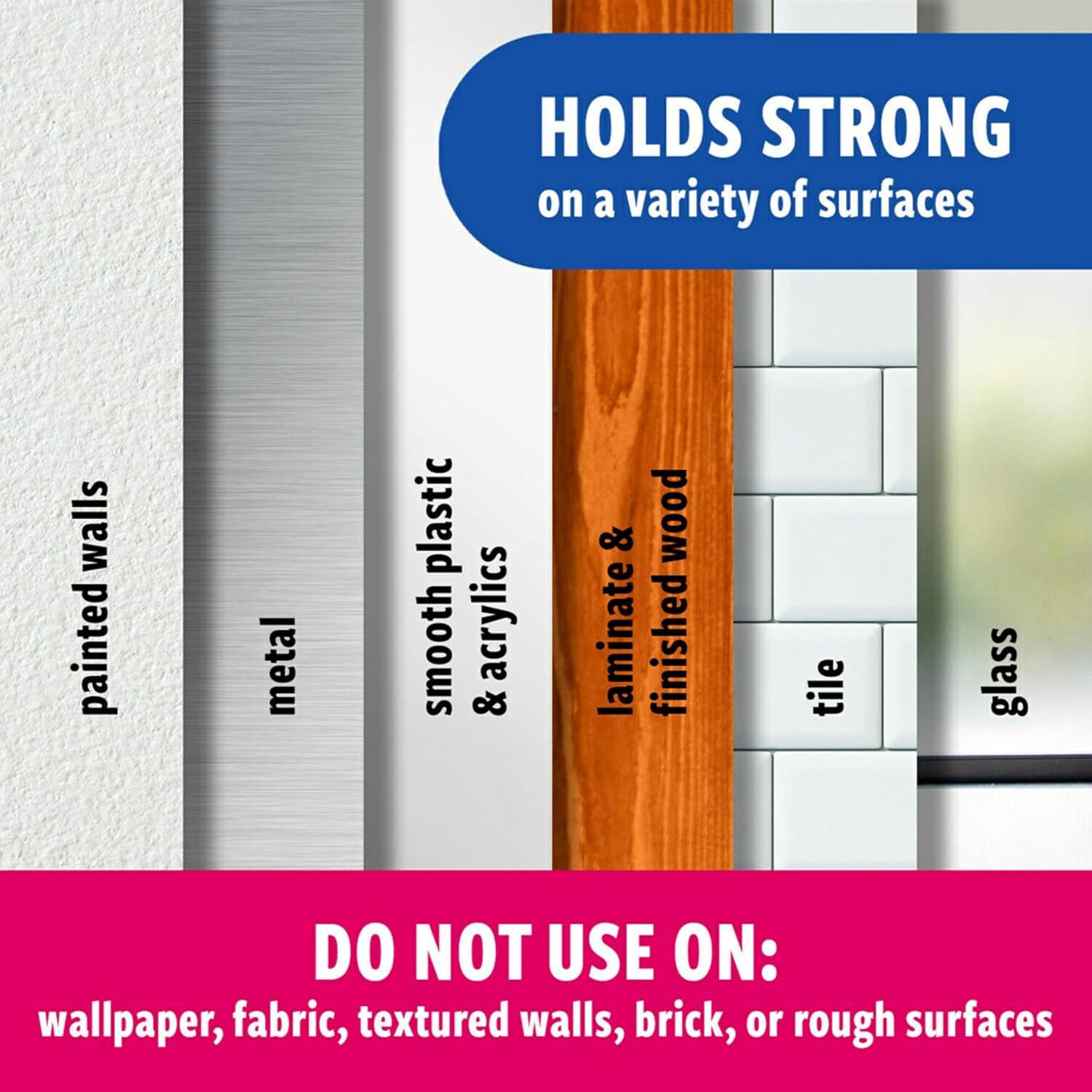 Ganchos Mixtos Command Aloe - 9 Ganchos Adhesivos Sin Daños