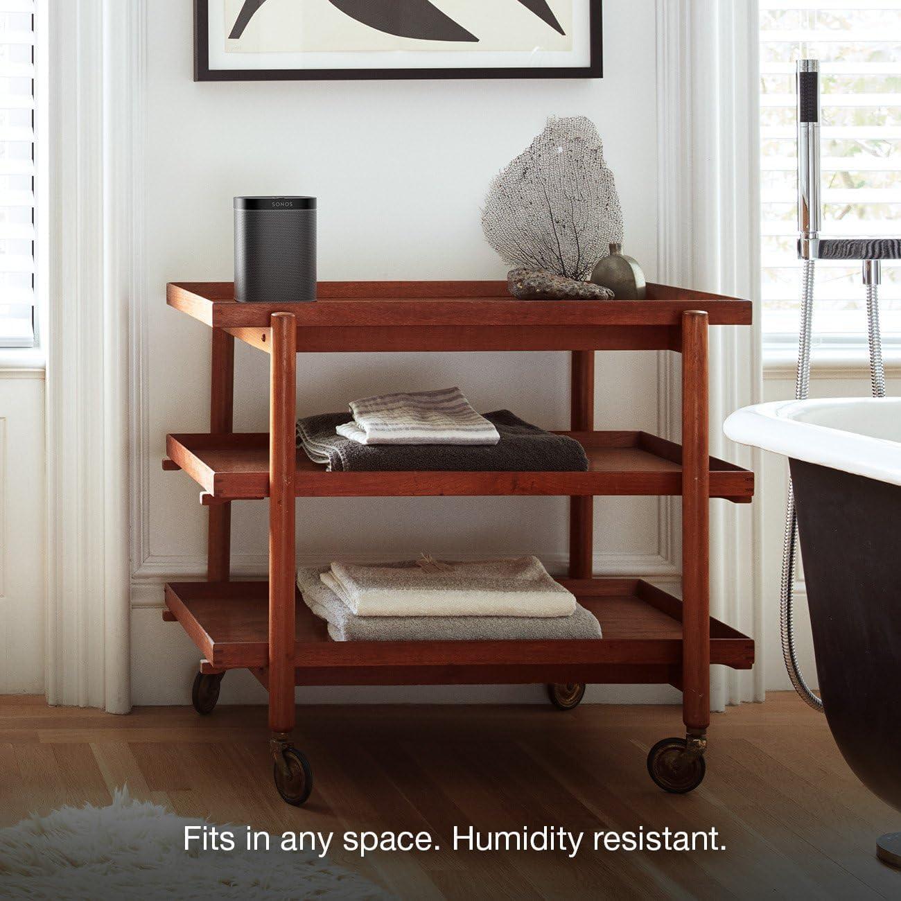 Altavoz Inalámbrico SONOS Play 1 - Control por Voz Alexa - Negro