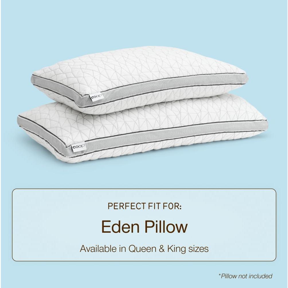 Funda de Almohada King Coop Home Goods Eden 5 cm Transpirable