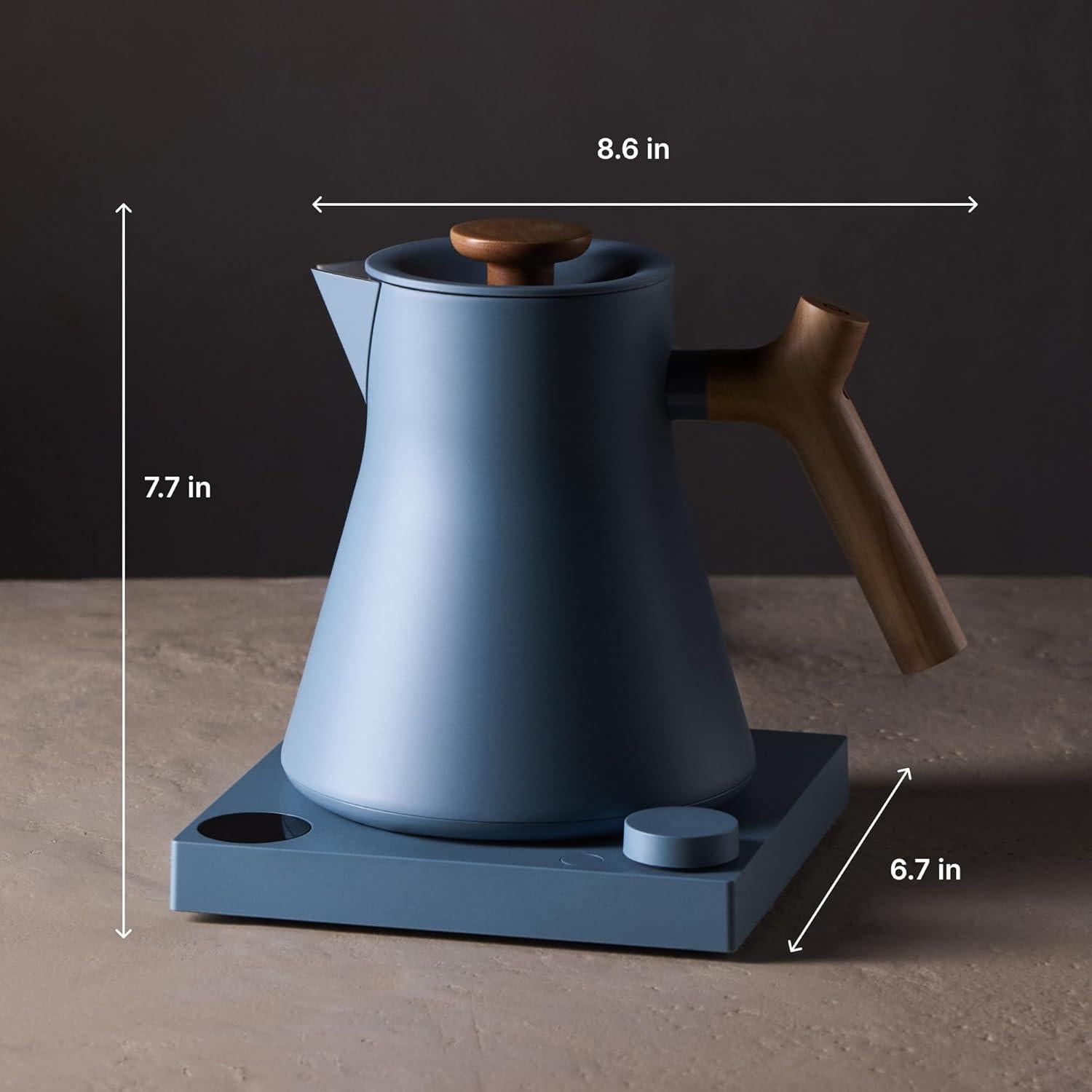 Hervidor Eléctrico Fellow Corvo EKG Pro 0.9L Azul Hazy