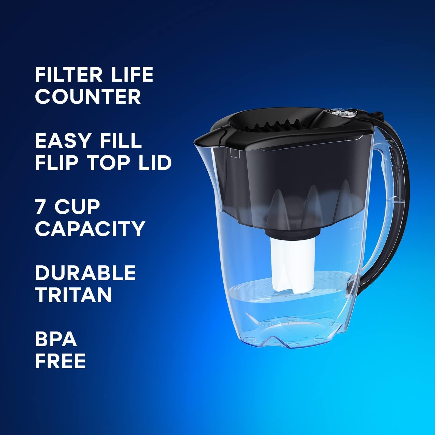 Jarra de Filtro de Agua Aquaphor Ideal 7 Tazas con Filtro B15