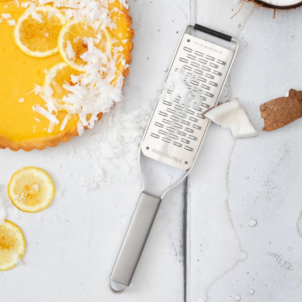 Rallador Microplane Profesional Acero Inoxidable 2 Vías 31.75 cm