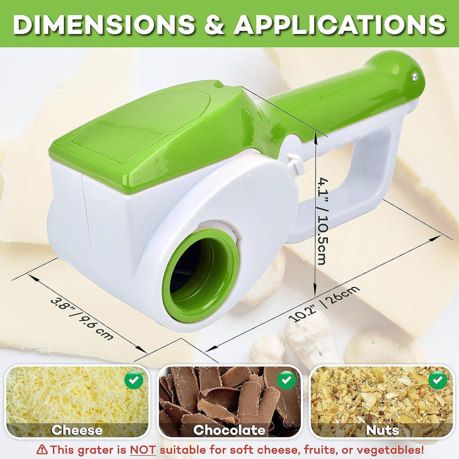 Rallador de Queso Eléctrico OFERTAS INCREÍBLES Verde 25.9cm
