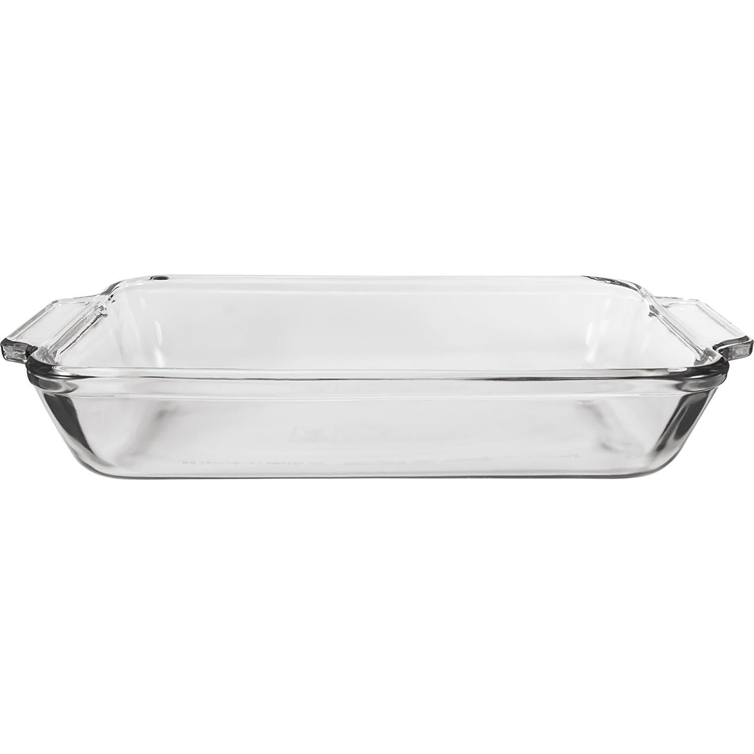 Juego de Platos de Hornear de Vidrio Anchor Hocking 2 Piezas