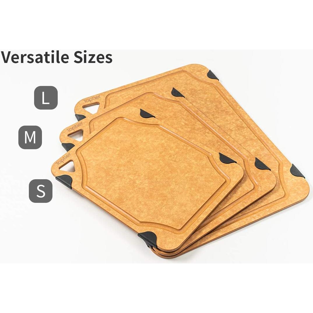 Tabla de Cortar Toptier 29.2x23.5cm Fibra de Madera Ecológica