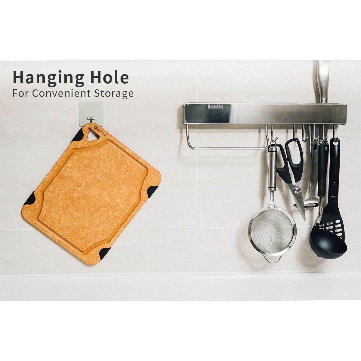 Tabla de Cortar Toptier 29.2x23.5cm Fibra de Madera Ecológica