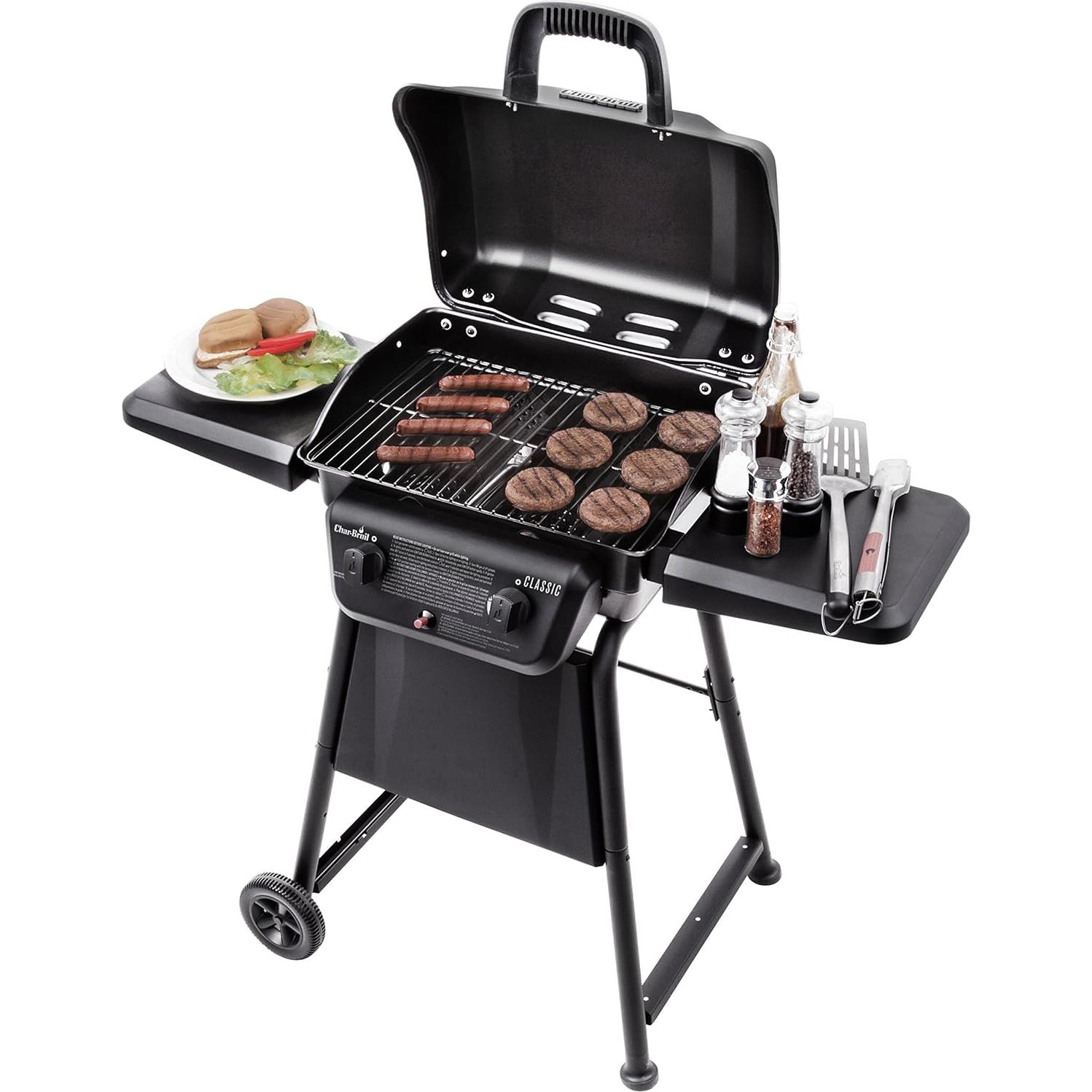 Parrilla de Gas Char-Broil American Gourmet 2 Quemadores 17.01 kg