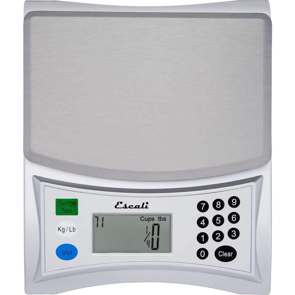 Balanza de Cocina Escali V136 Digital 5.9 kg Preprogramada