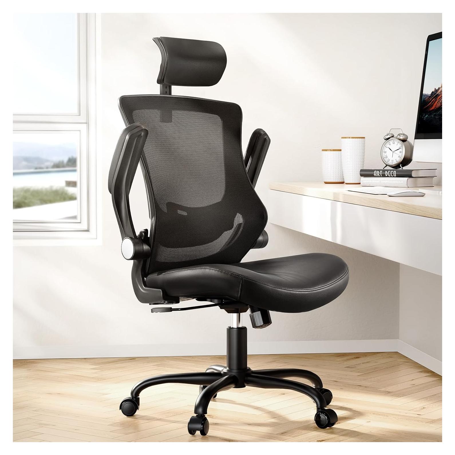 Silla de Oficina Ergonómica Marsail MSOC5 con Soporte Lumbar