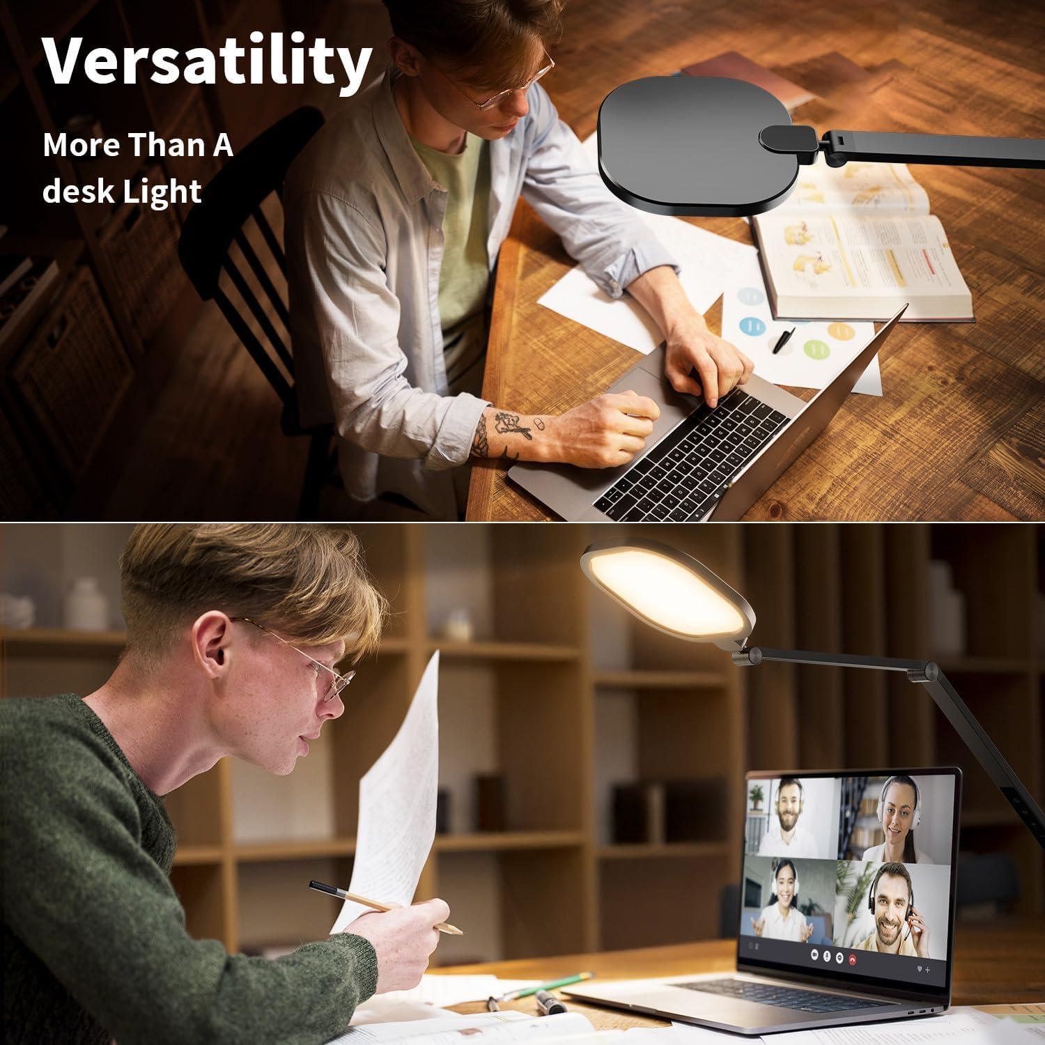 Lámpara de Escritorio LED LitONS con Abrazadera 15W 1200 Lúmenes