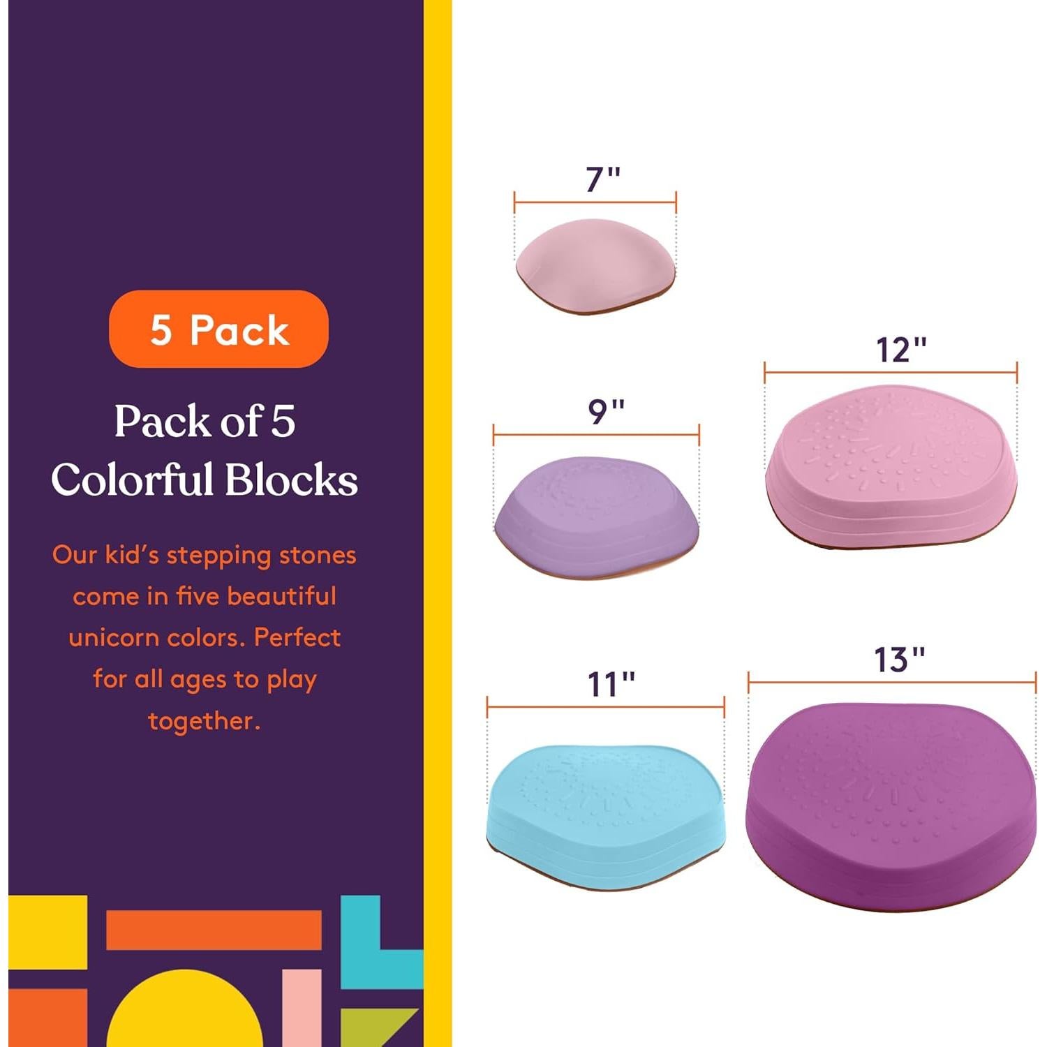 Piedras de Equilibrio Apilables Special Supplies - 5 Piezas para Niños