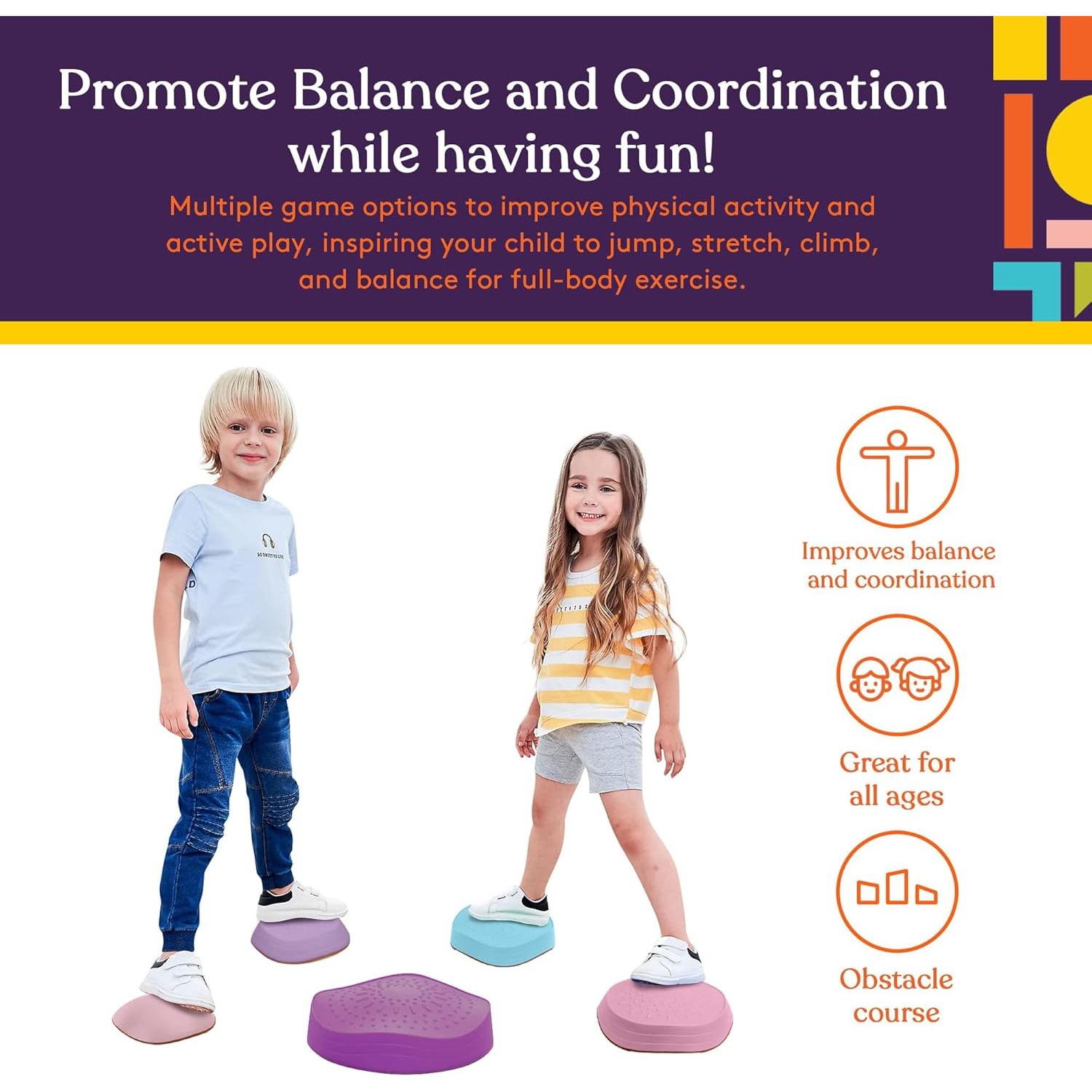 Piedras de Equilibrio Apilables Special Supplies - 5 Piezas para Niños