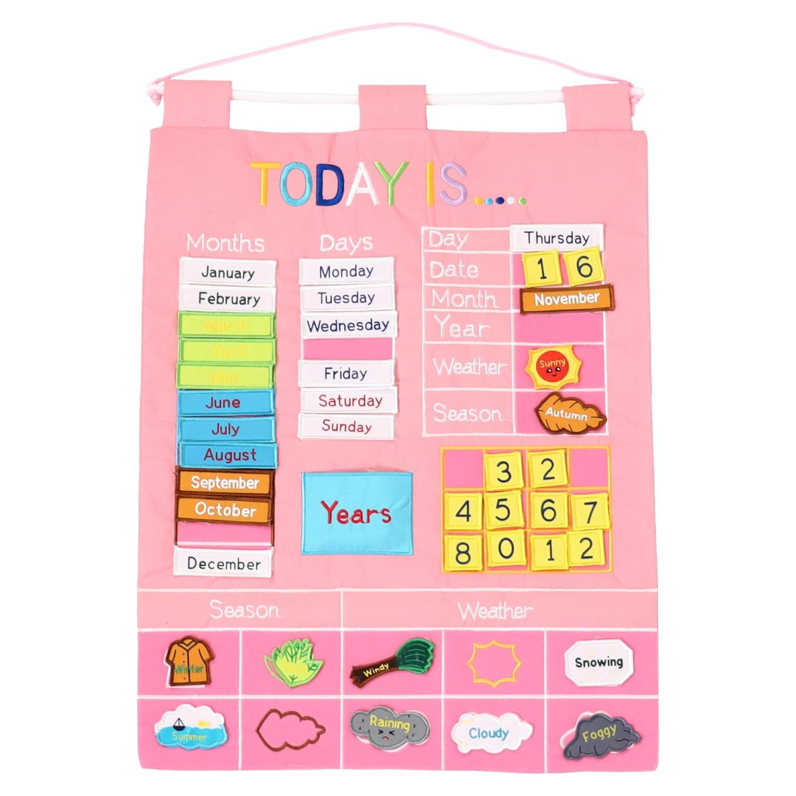 Gráfico de Aprendizaje Interactivo The Peanutshell Rosa 38x28 cm