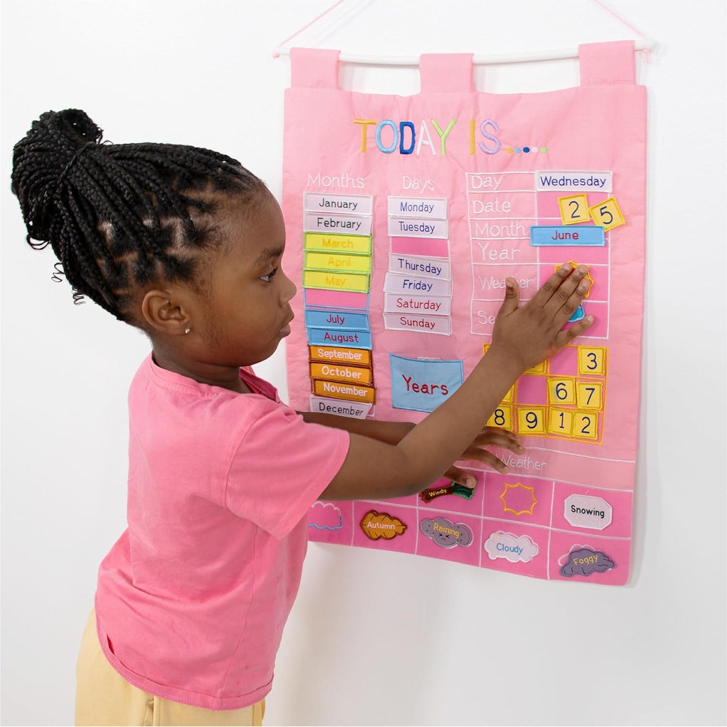 Gráfico de Aprendizaje Interactivo The Peanutshell Rosa 38x28 cm