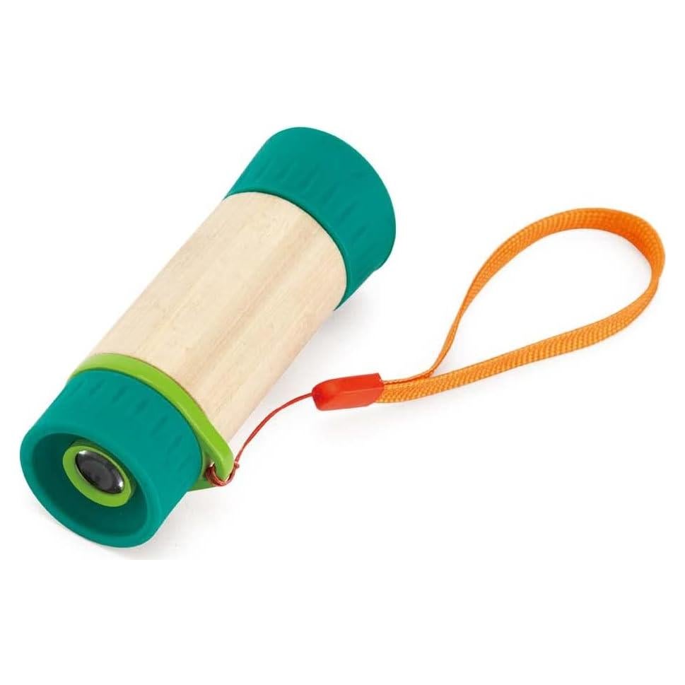Telescopio Ajustable Hape 8X Bambú para Niños