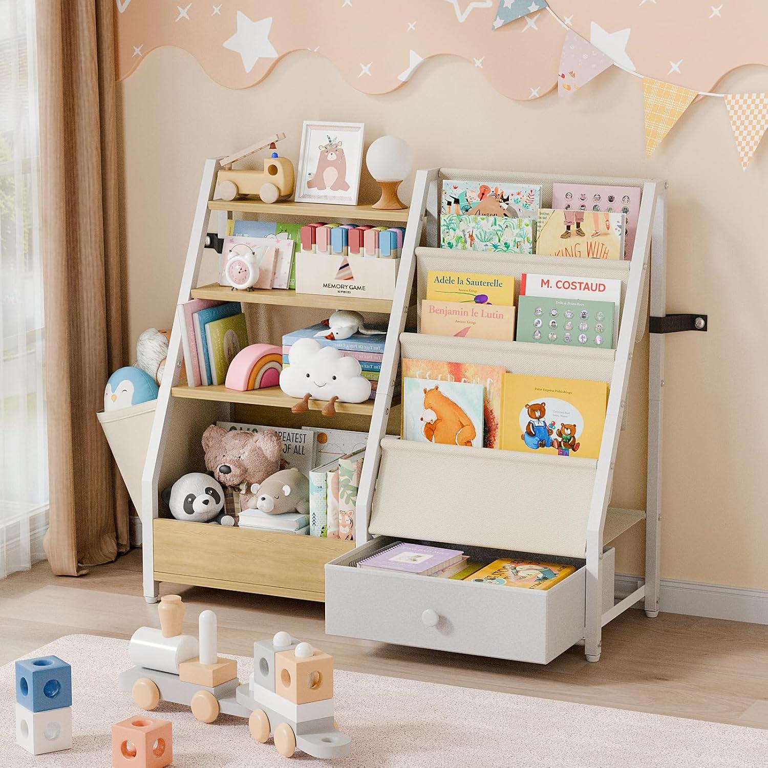 Estantería para Niños HAVLOTII Madera Clara 74.93 cm