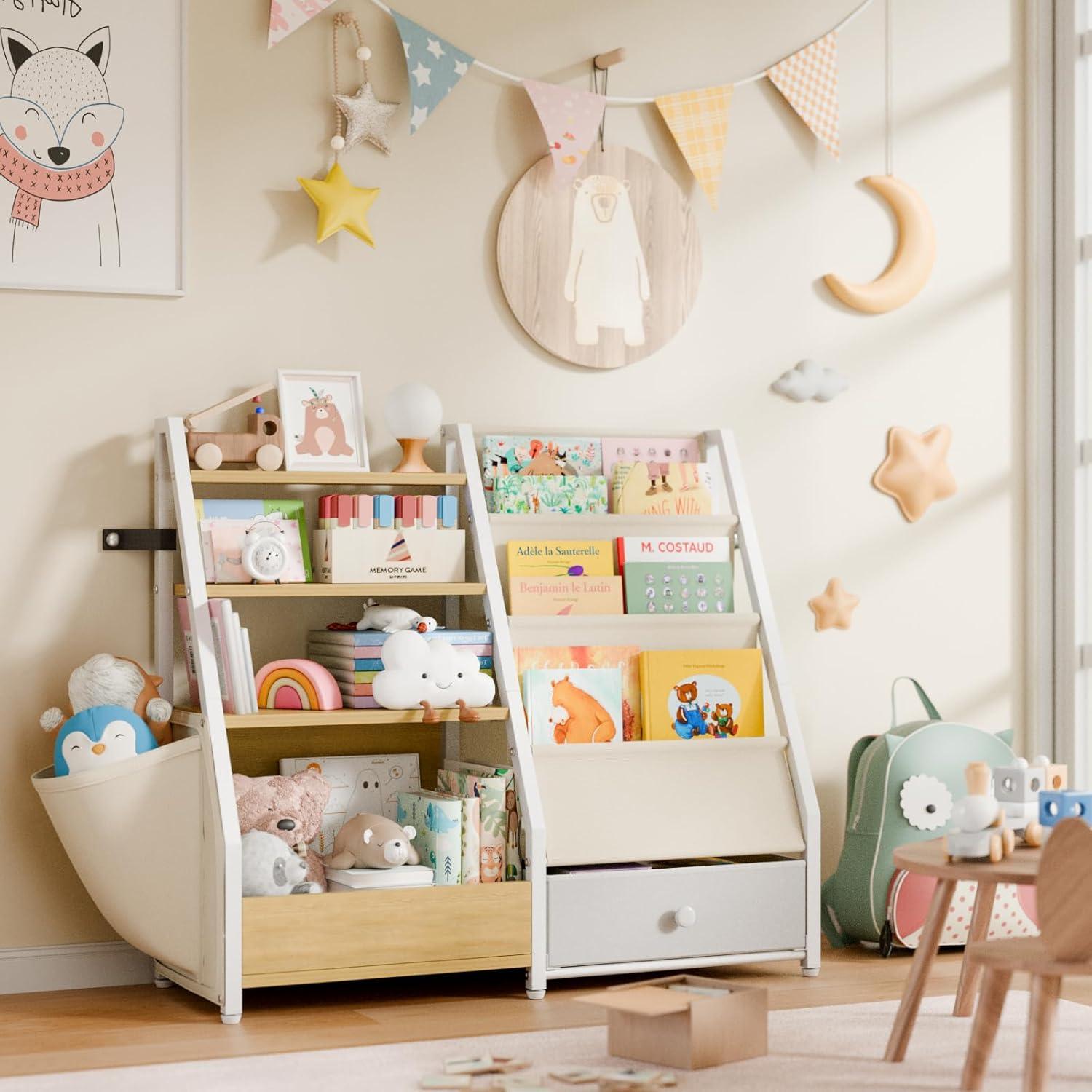 Estantería para Niños HAVLOTII Madera Clara 74.93 cm