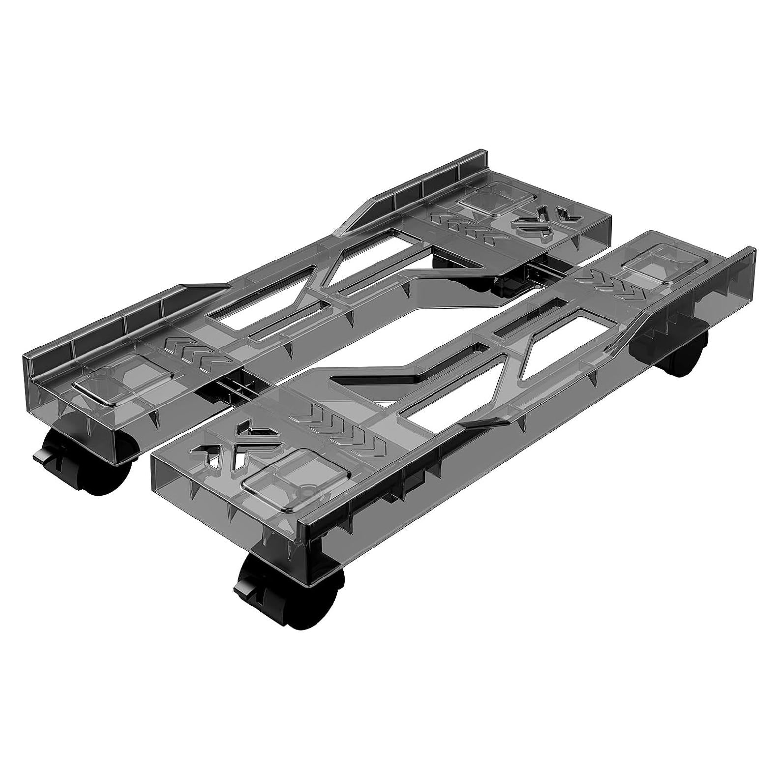 Soporte para CPU CABTE Ajustable con Ruedas 20-30 cm Gris