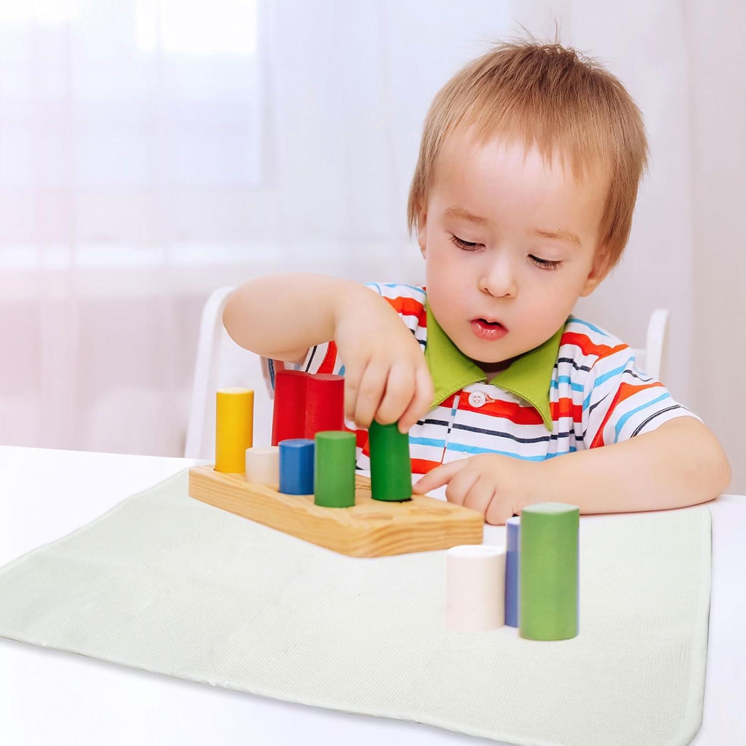 Alfombra Montessori MEYOR 40x60cm Algodón Tejida a Mano