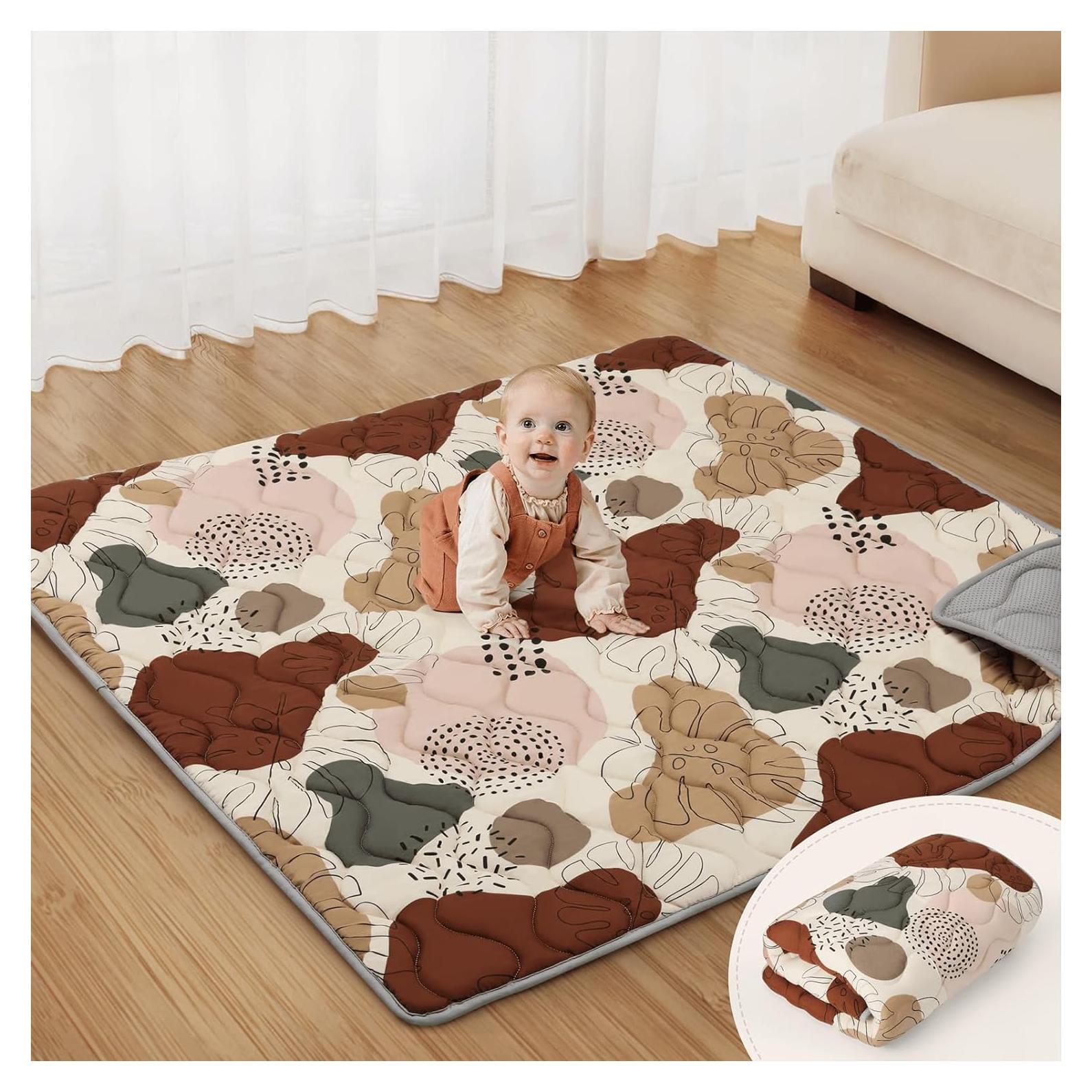 Alfombrilla Plegable para Bebés Diario Placentero 43x43cm Boho