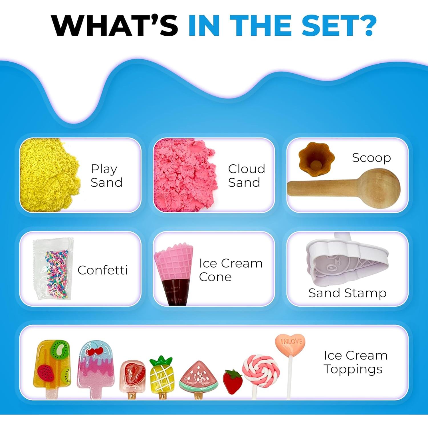 Kit Sensorial de Helado Creative Mind - Juego Imaginativo para Niños