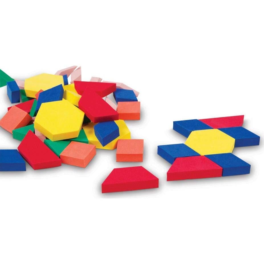 Bloques de Patrón de Madera Hand2mind - Set 250 Piezas