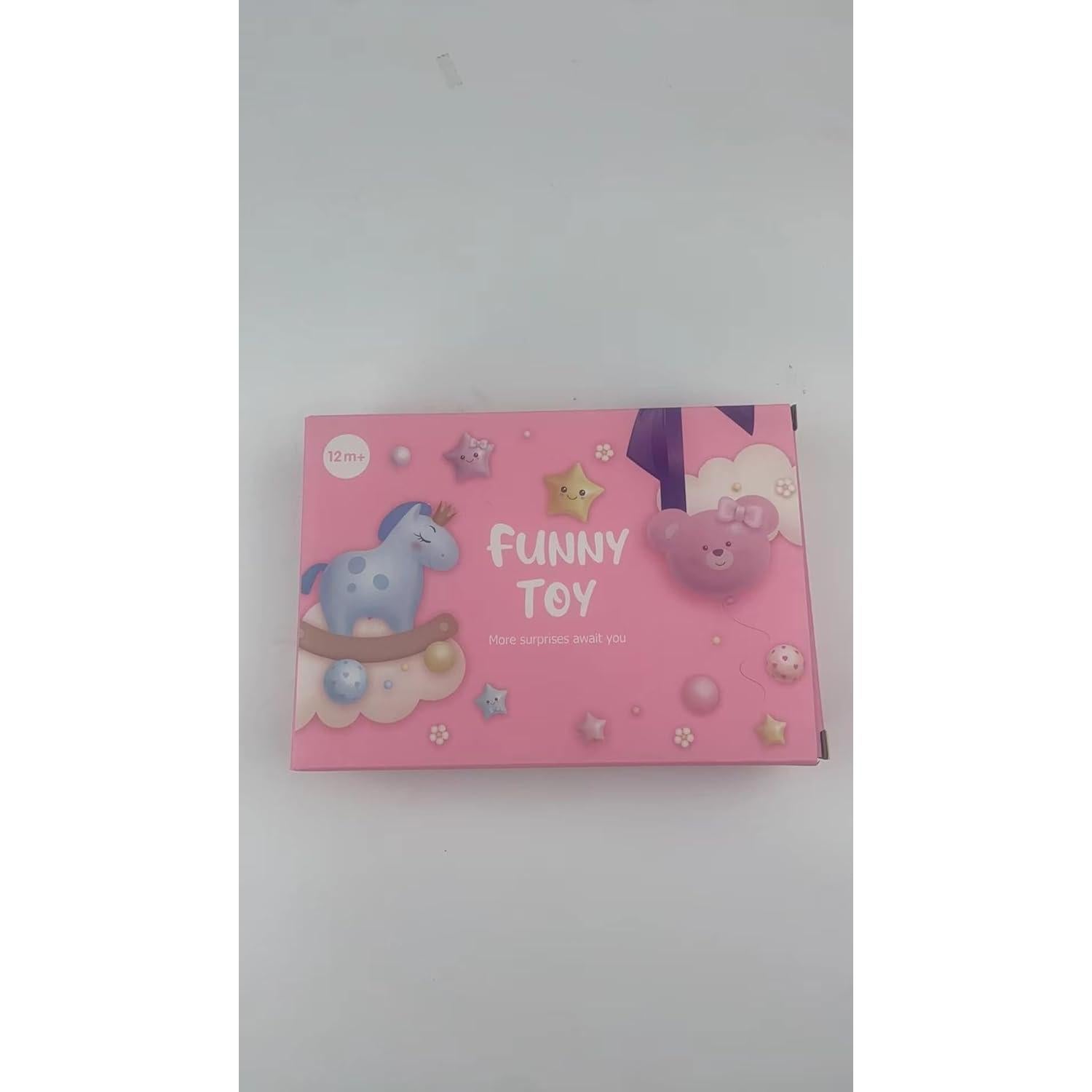 Juguete Sensorial de Caja de Tejido USRELA para Bebés 6-12 Meses