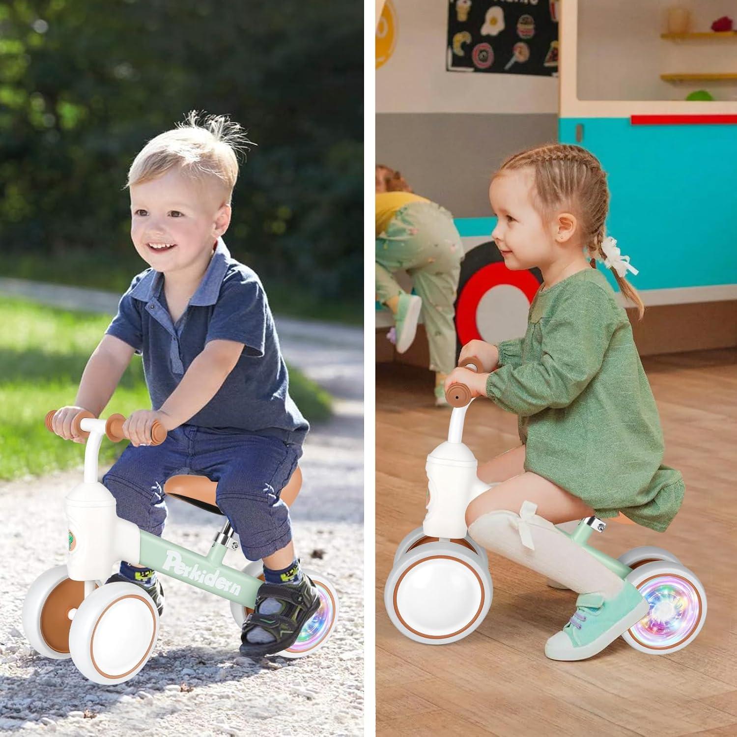 Bicicleta de Equilibrio PerKidern para Bebés 1-3 Años