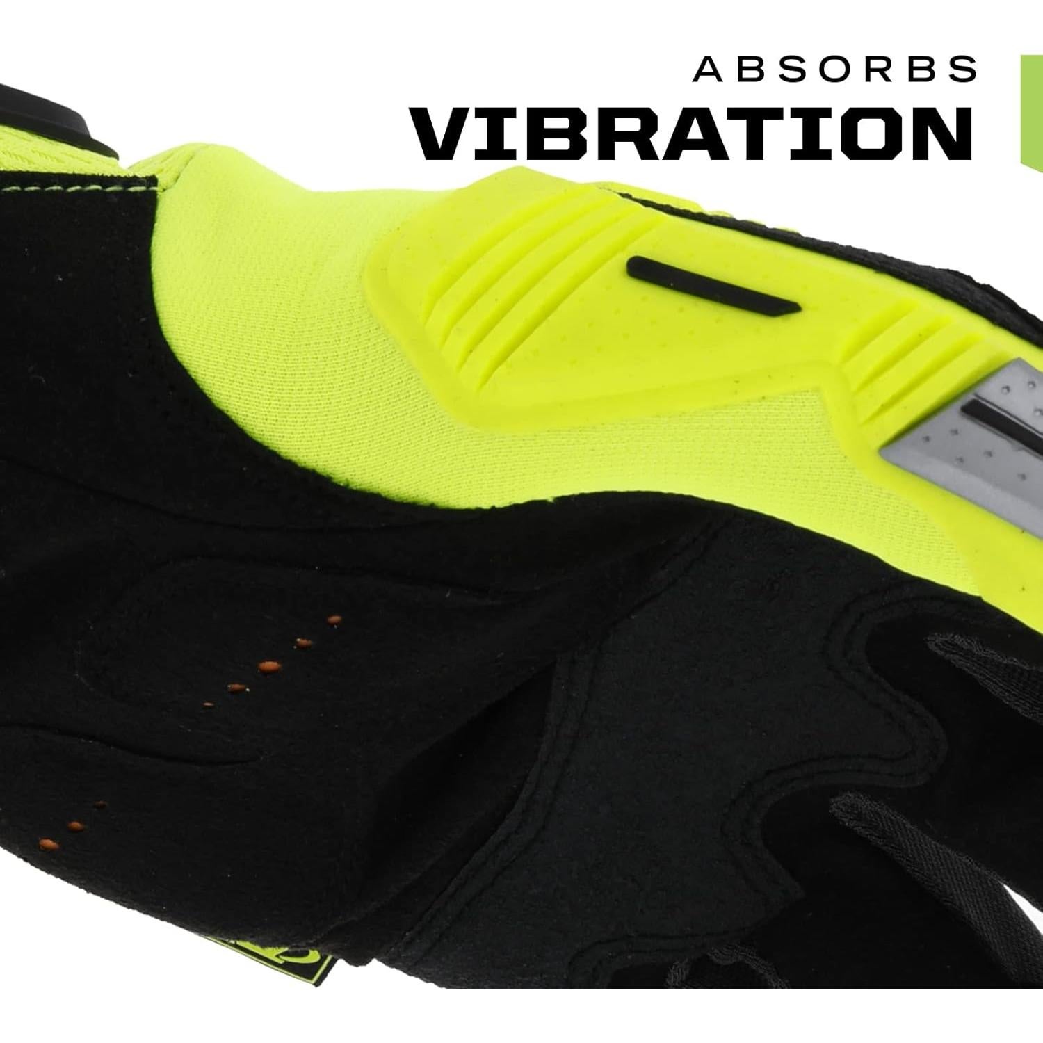 Guantes de Trabajo Mechanix Wear M-Pact Hi-Viz Amarillo