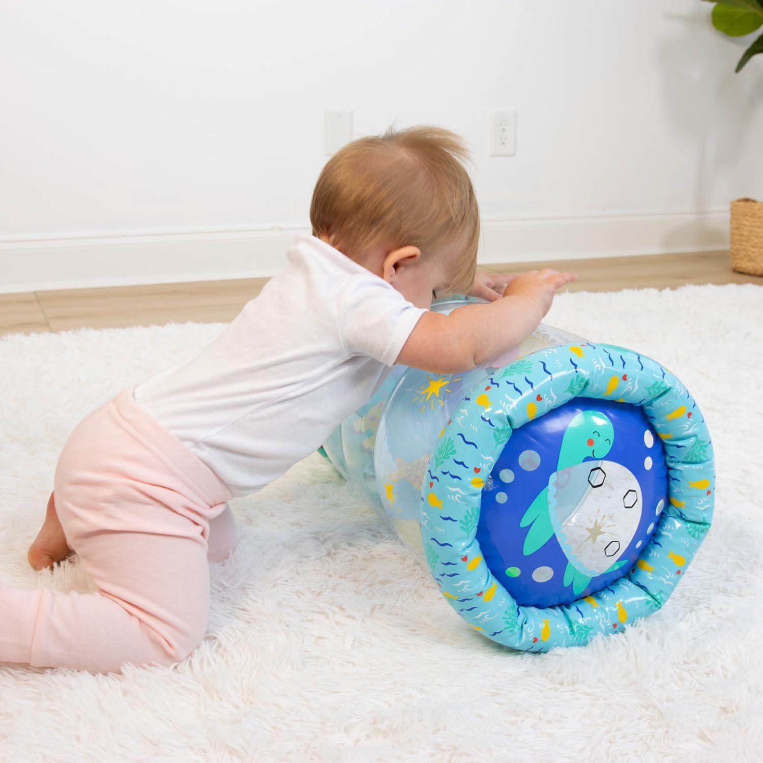 Rodillo Inflable Peanutshell para Bebés 6-12 Meses - Tierra y Mar